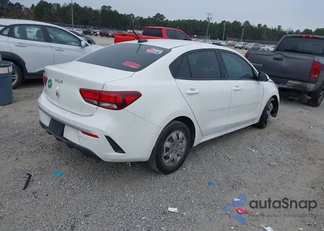 2022 Kia Rio S from USA, damaged, VIN 3KPA24AD0NE478733